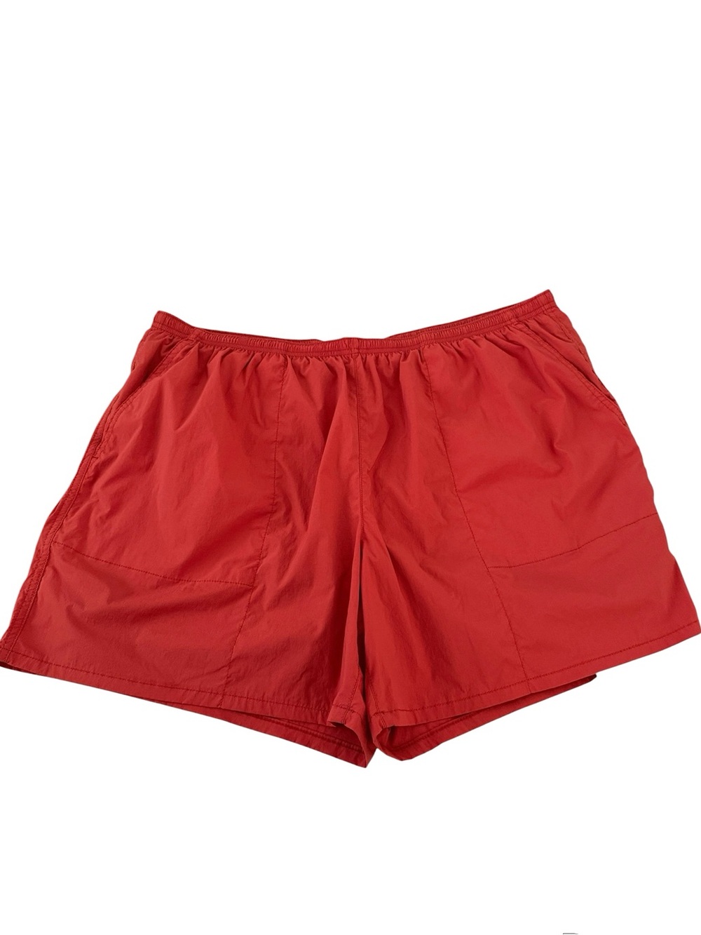 Lands’ End Orange Swim Trunks Men 2XL